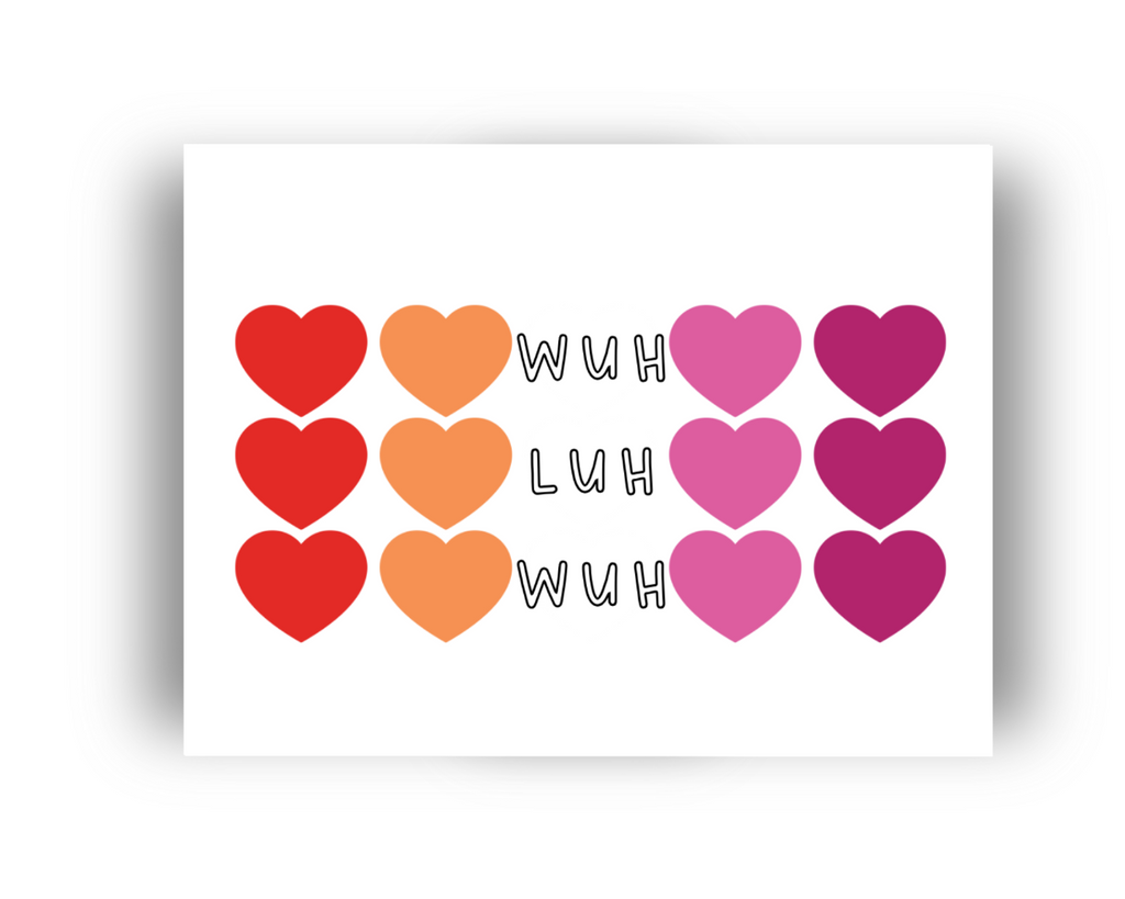 Wuh Luh Wuh Greeting Card