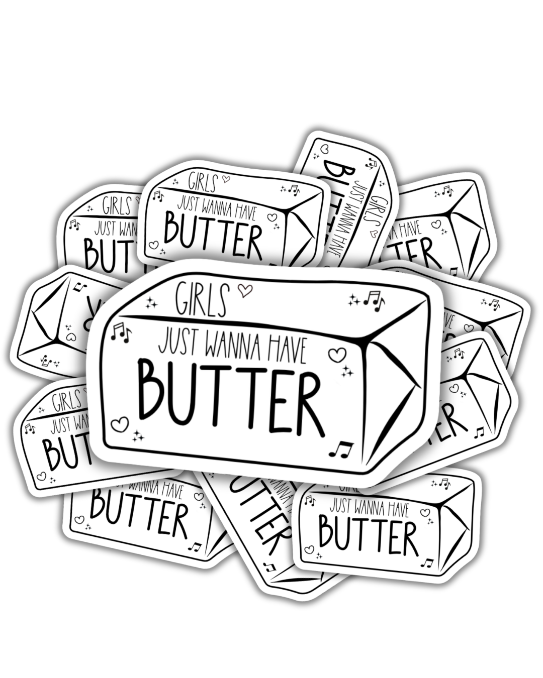 Girls Just Wanna Sticker