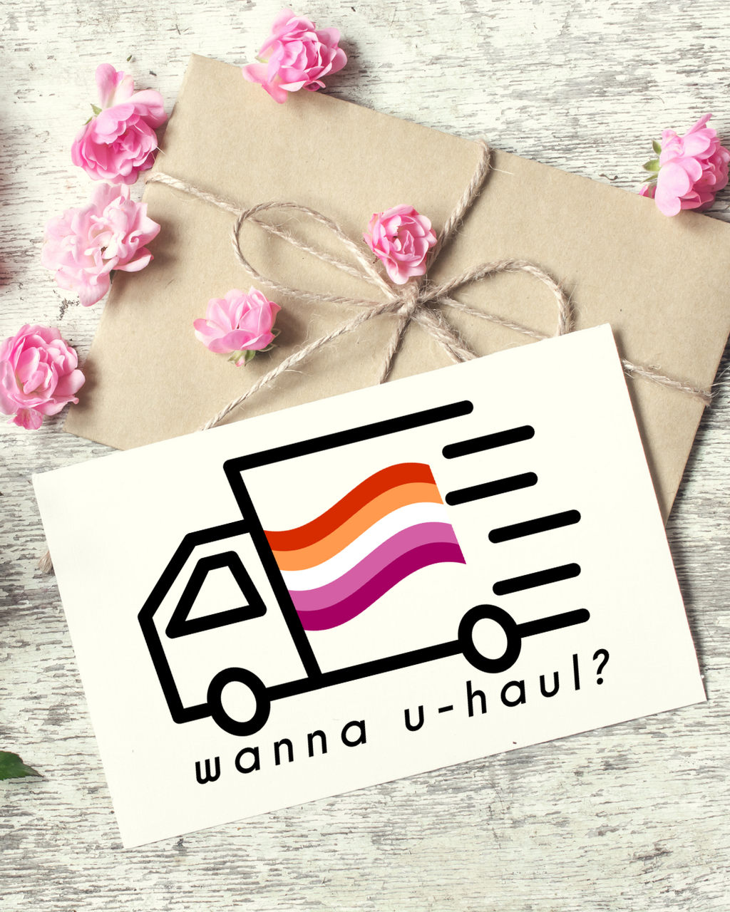 Wanna U-Haul Greeting Card